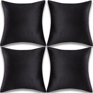 Throw Pillow Covers,Velvet Soft Decorative CushionCase for Sofa Bedroom CouchCar